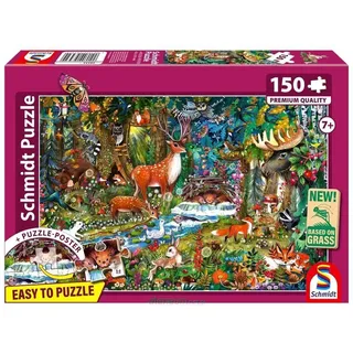 Schmidt Spiele Tiere in den Wäldern Europas 150 Teile