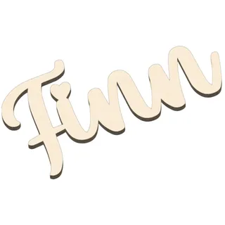 Schriftzüge Kinderzimmer Schriftzug Holz Acryl Türschild mit Namen - 5 cm bis 30 cm - Mädchen Junge - Dekoaccessoire Türdekoration Bad Büro