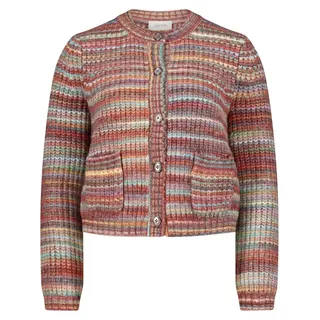 Cartoon Strickjacke bunt 42