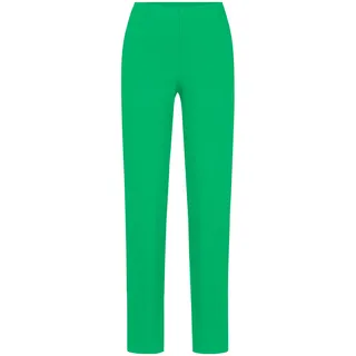Stretch-Hose STEHMANN Gr. 42, N-Gr, grün (spring bud,4816) Damen Hosen Röhrenhosen in Unifarbe