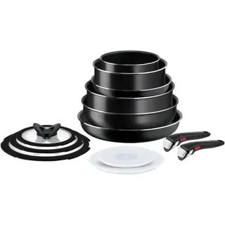 Tefal Ingenio Easy Cook Clean, Pfannenset Schwarz