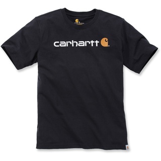 Carhartt EMEA Core Logo Workwear Short Sleeve T-Shirt, schwarz, Größe XS