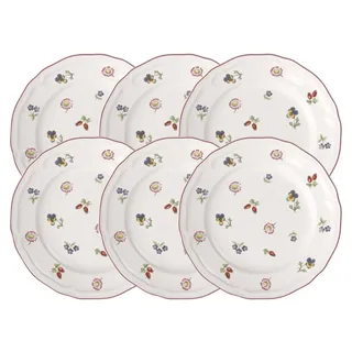Villeroy & Boch Frühstücksteller 21 cm Weiß 6er Set