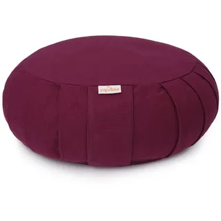 yogabox Yogakissen Meditationskissen / Yogakissen Zafu BASIC mit ZIP, robust, anpassbare Füllmenge
