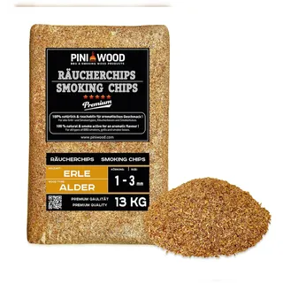 PINI Räucherchips 1-3 mm Erle 13 kg