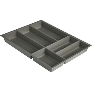 Nobilia Besteckeinsatz 45 x 4,9 x 50 cm Schieferfarben