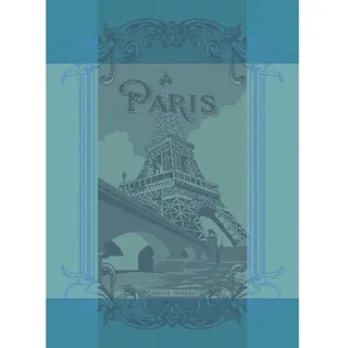 Garnier Geschirrtuch Paris Seine Turquoise 56x77 cm Baumwolle