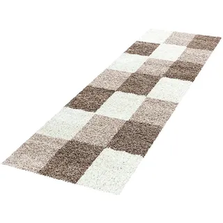 KADIMA DESIGN RHEIN Küchenläufer 80 x 250 cm Braun