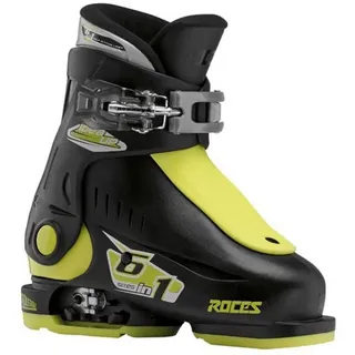 ROCES Idea Up Kinder Skischuhe Schwarz/Grün 25