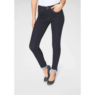 Slim-fit-Jeans LEVI'S "311 Shaping Skinny" Gr. 26, Länge 30, blau (dark, blue, rinsed) Damen Jeans Röhrenjeans im 5-Pocket-Stil Bestseller
