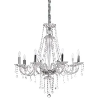 Ideal Lux Amadeus 8-flg. 80 cm transparent