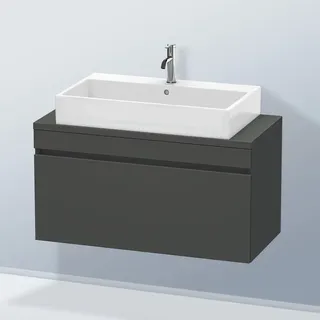 Duravit Waschtischunterschrank 1 Auszug 100 x 51,2 x 47,8 cm Grau Matt