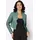 Boleroblazer Leder-Blazer 40