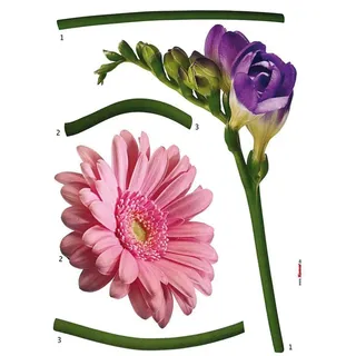 KOMAR Deko-Sticker Fiore 50 cm x 70 cm