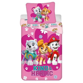 PAW PATROL Kinderbettwäsche Paw Patrol, Renforcé, 2 teilig bunt