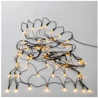 Star Trading LED Lichterkette Netz 1,5x0,8 m Warmweiß Schwarz