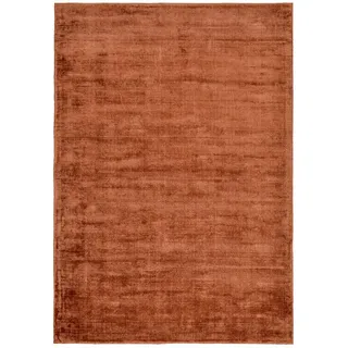 Tom Tailor Shine uni Handwebteppich 190 x 290 cm Braun