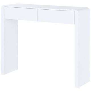 Konsolentisch mit Schubladen  Polar , weiß , Maße (cm): B: 100 H: 85 T: 30