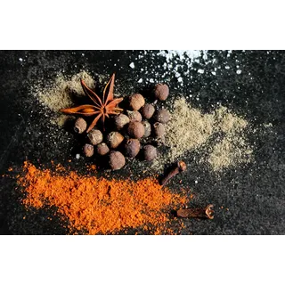 queence Herd-Abdeckplatte Pfeffer, Gewürz, Abdeckung für Herd, rutschfest - Lokal produziert, Acrylglas, (1 tlg) braun 80 cm x 52 cm x 0.4 cm