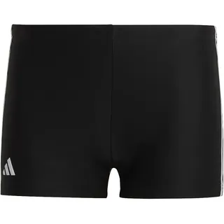 adidas Classic 3-Streifen Boxer-Badehose Black / White M