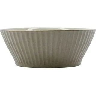 House Doctor Pleat Schüssel grau/braun 19 cm