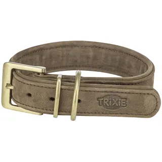 Trixie Pure Halsband Braun M–L 39–46 cm