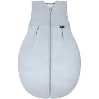 Alvi Baby Schlafsack 4-Season Mull Blau 70
