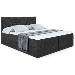 altdecor Miltio 180 x 200 cm H4 Schwarz