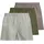Milano Boxershorts Dusty Olive City Skyline Dusty Olive Striped M