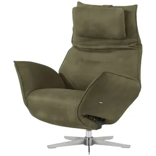 KOINOR Sessel Safira Leder 92 x 113 x 90 cm Grün elektrisch