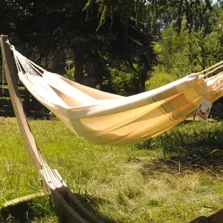 Single Hängematte Classic 181 aus 100% Baumwolle Tuchhängematte