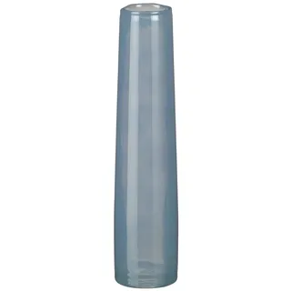 Mica Decorations Vase Xandra 30,5 cm x Ø 7 cm Hellblau