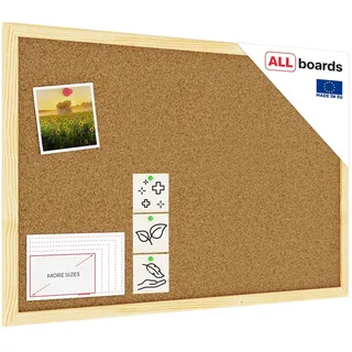 ALLboards Pinnwand 60 x 40 cm Braun