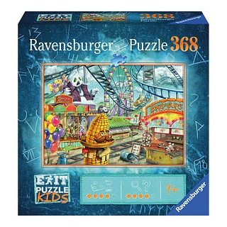 Ravensburger EXIT PUZZLE Kids Im Freizeitpark Puzzle, 368 Teile