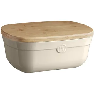 Emile Henry Brotkasten Keramik Beige