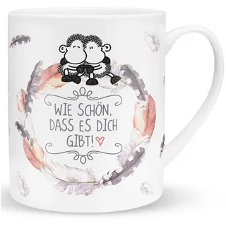 SHEEPWORLD Schön Kaffeetasse 0,6 l Mehrfarbig