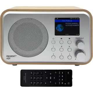 Ferguson Regent i101 Internetradio WLAN Radio mit Bluetooth FM/DAB/DAB+ Radio UKW, Radiowecker, Equalizer, Farbdisplay, USB, AUX IN, Line Out,UPnP, Sleep Timer, App-Steuerung, Fernbedienung