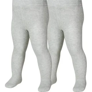 Playshoes 2er-Set: Thermo-Strumpfhosen in Grau | Gr.: 62/68