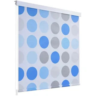 vidaXL Duschrollo 100 x 240 cm Kreismuster