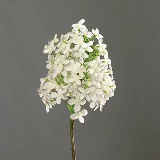 Flieder 78cm DP Kunstblumen Seidenblumen künstlicher Fliederzweig Syringa Zweige Blumen (Weiß)