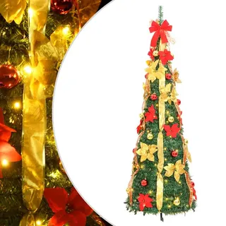 Pop-up-weihnachtsbaum Künstlich 150 Leds Grün 180 Cm