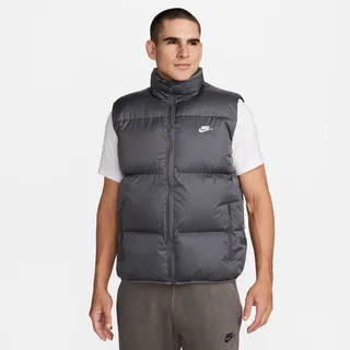 Nike M Nk Club Puffer Vest - iron grey/white, Größe:XL