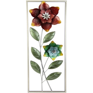 Wanddeko Metall online kaufen Blume
