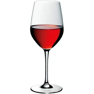 WMF Easy Plus Rotwein Weinglas 450ml, Kristallglas, spülmaschinenfest, transparent, Geschenk
