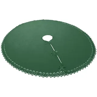 Wometo Weihnachtsbaumdecke Ø 120 cm grün