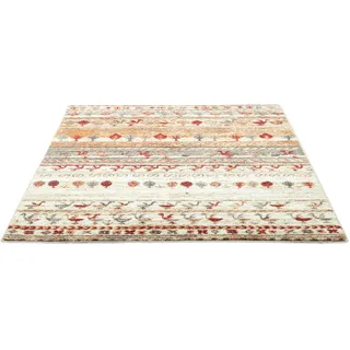 Gino Falcone Teppich GINO FALCONE "Felicia 26559", gelb, B:50cm H:12mm L:80cm, Polypropylen, Teppiche, Teppich, Kurzflor, modernes Ethno-Design, weicher Flor