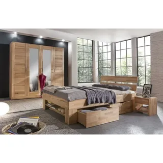 Meble Stolrus Futonbett SOFIE (Massivholz, 140 x 200), Standsichere Bauweise braun