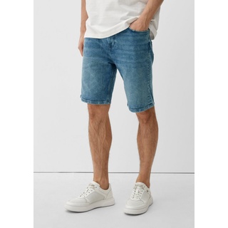 s.Oliver Jeansshorts Jeans Keith / Slim Fit / Mid Rise / Straight Leg blau 31