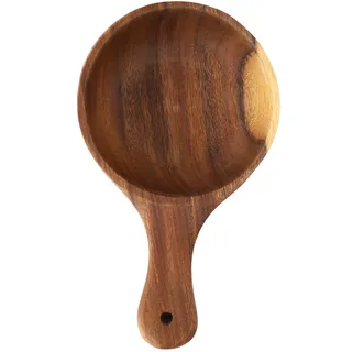 Salatschüssel Aus Holz Mit Griff, Lebensmittelbehälter Für Kimchi Und Obst, Küchenutensilien