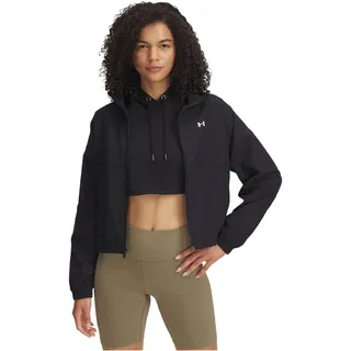 Under Armour Rival Woven Jacket - black/white XL
